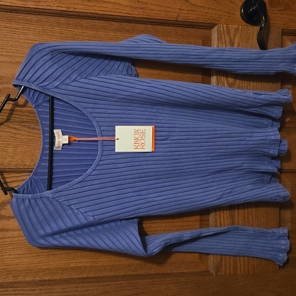 Knox Rose Ribbed Long Sleeve Shirt